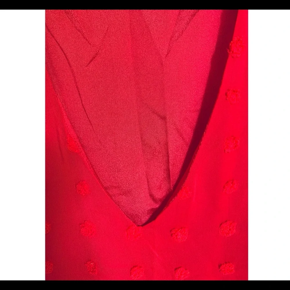 Cherry jacquard Pom-Pom babydoll - Picture 2 of 7